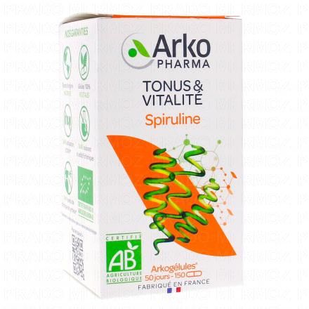 ARKOPHARMA Arkogélules - Spiruline bio (boîte 150 gélules)
