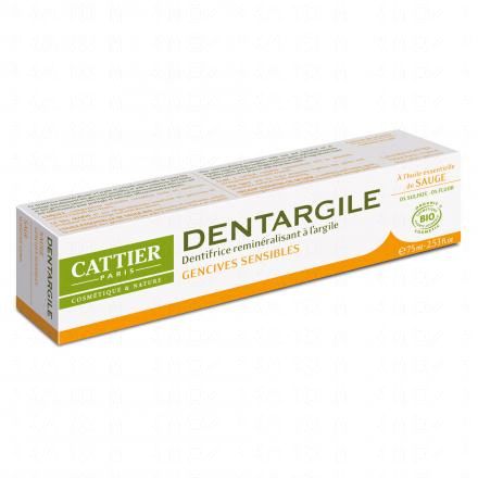 CATTIER Dentargile sauge dentifrice gencives sensibles bio