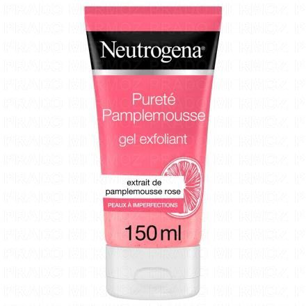 NEUTROGENA Visage Pureté pamplemousse gel exfoliant tube 150ml