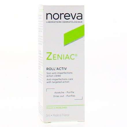 NOREVA Zeniac roll'activ soin anti-imperfections action ciblée
