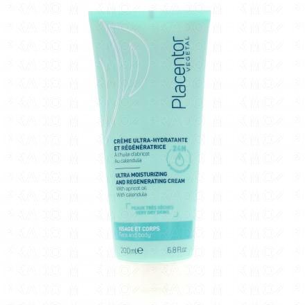 PLACENTOR Crème régénératrice peau sèche et sensible visage et corps (tube 200ml)