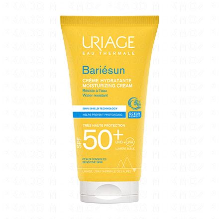 URIAGE Bariésun - Créme hydratante solaire sans parfum SPF50+ tube 50ml