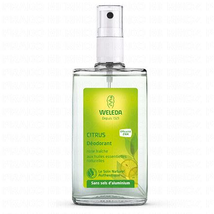 WELEDA Déodorant au Citrus bio (flacon spray 100ml)