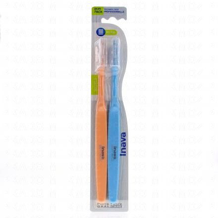 INAVA Brosse a dents 20/100 souple (duo pack)