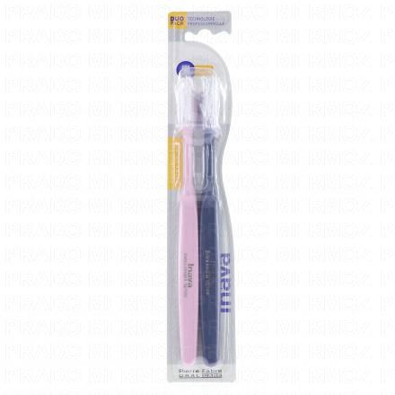 INAVA Brosse à dents chirurgicale 15/100 souple (lot de 2)