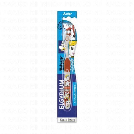 ELGYDIUM Junior - Brosse à dents souple 7/12 ans (astérix)