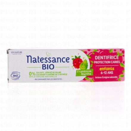 NATESSANCE Bio - Dentifrice Protection caries-Enfant 6/12 ans -Tube 75ml