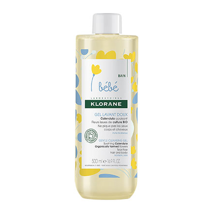 KLORANE Bébé Gel lavant doux au Calendula apaisant (flacon 500ml)