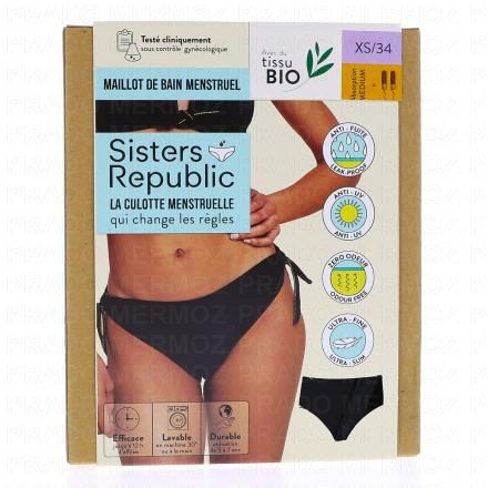 SISTERS REPUBLIC Bikini Menstruel ARIEL Absorption Medium (xs/34)