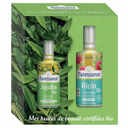 NATESSANCE Coffret huiles de beauté