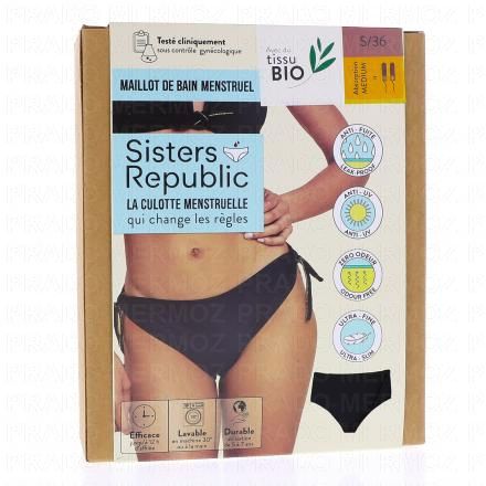 SISTERS REPUBLIC Bikini Menstruel ARIEL Absorption Medium (s/36)