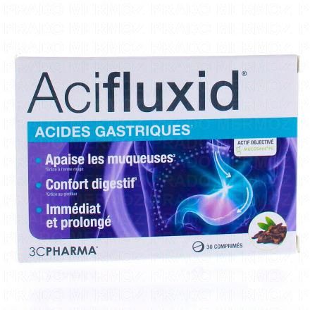 3C PHARMA Acifluxid 30 comprimés