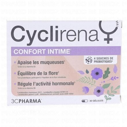 3C PHARMA Cyclirena - Confort Intime x30 gélules