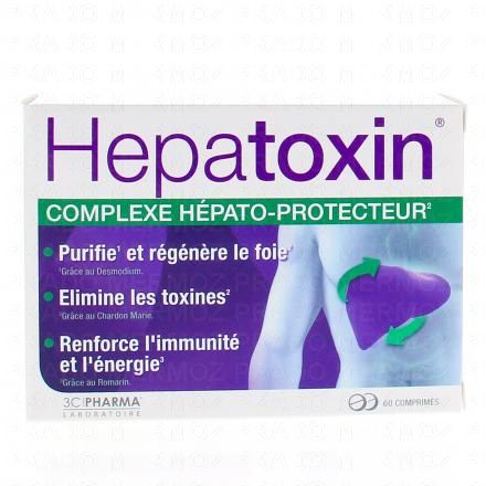 3C PHARMA Hepatoxin 60 comprimés