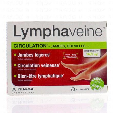 3C PHARMA Lymphaveine 30 comprimés