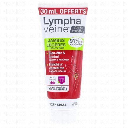 3C PHARMA Lymphaveine - Gel de massage 180ml