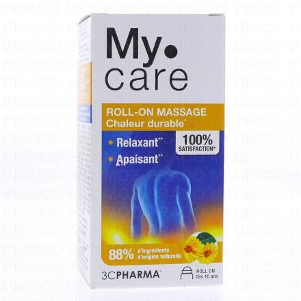 3C PHARMA My Care - Roll-on Massage chaleur durable 50ml 2