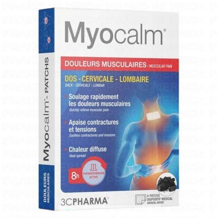 3C PHARMA Myocalm - Douleurs Musculaires 4 Patchs 2