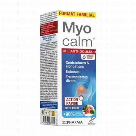 3C PHARMA Myocalm - Gel anti-douleur 100ml