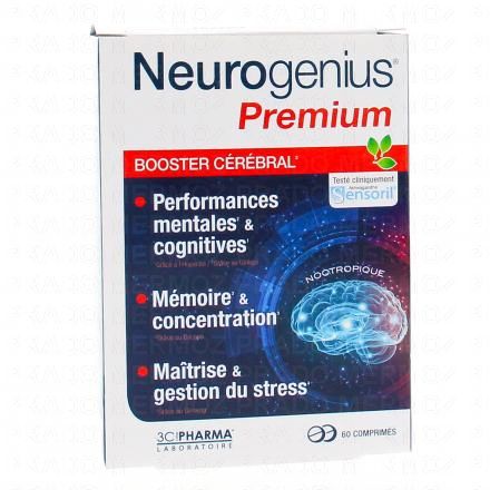 3C PHARMA Neurogenius Prémium 60 comprimés