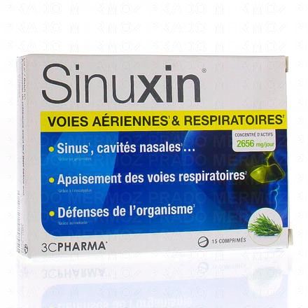 3C PHARMA Sinuxin Voies aériennes et respiratoires x15 comprimés