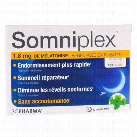 3C PHARMA Somniplex 30 comprimés