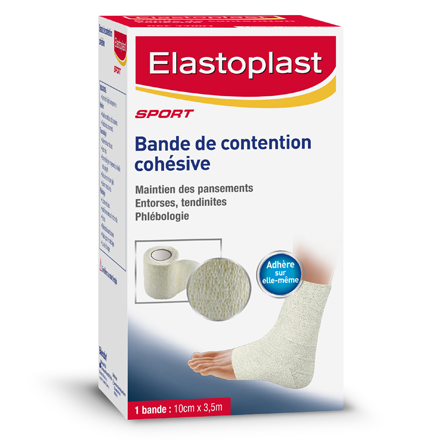 ELASTOPLAST Bande de contention cohésive 3.5m x 10cm