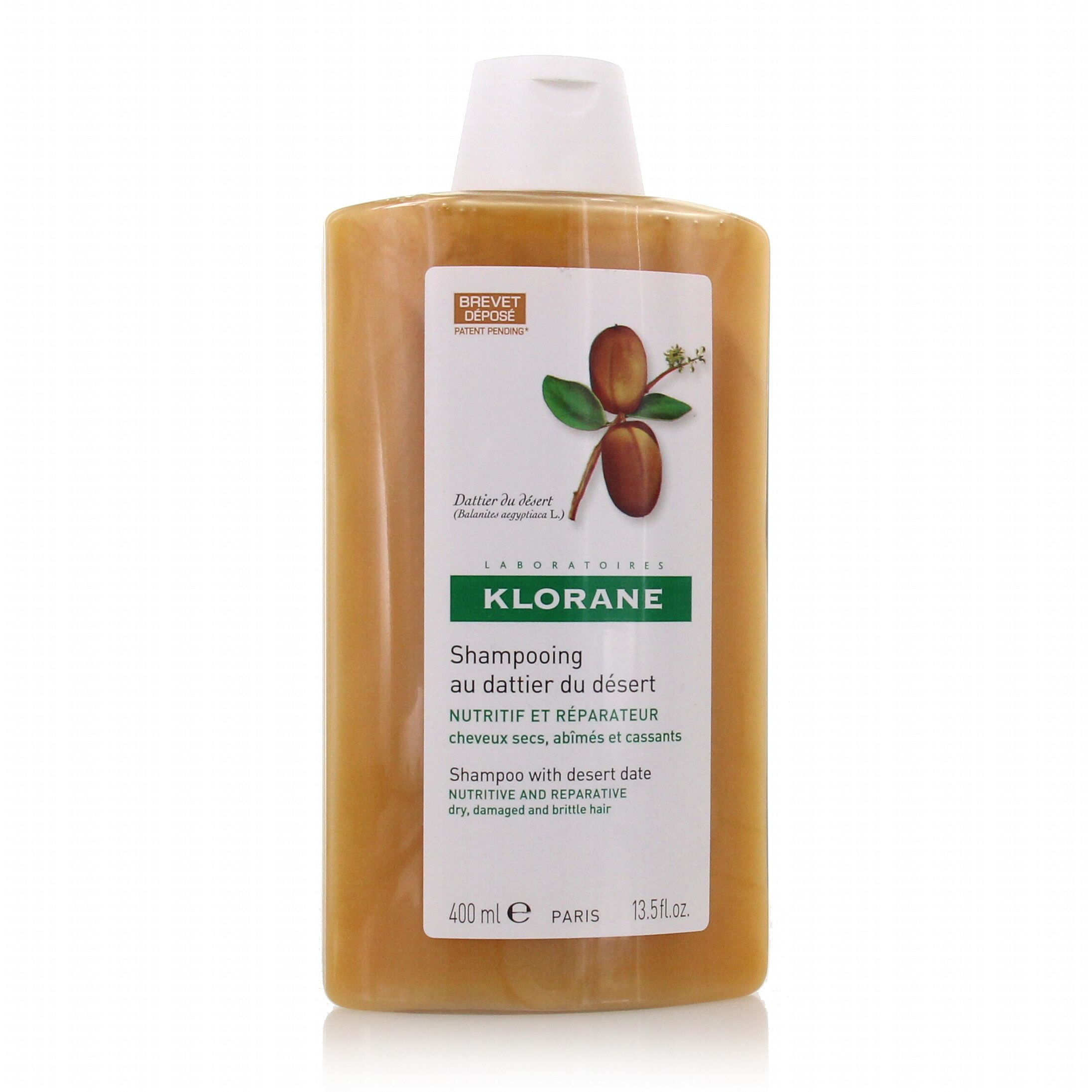 KLORANE Shampooing au dattier du désert flacon 400ml Parapharmacie en