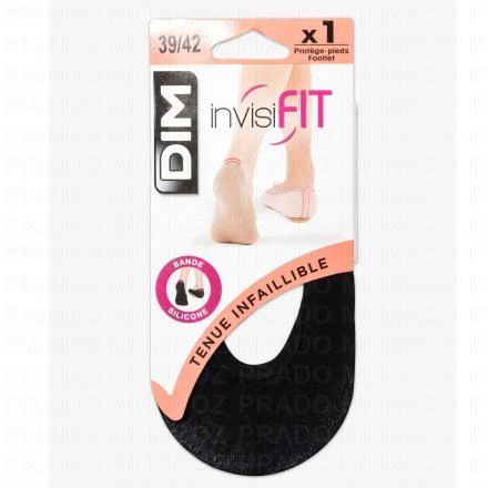 DIM Invisifit - Protège pieds spécial baskets taille 39/42 (noir)
