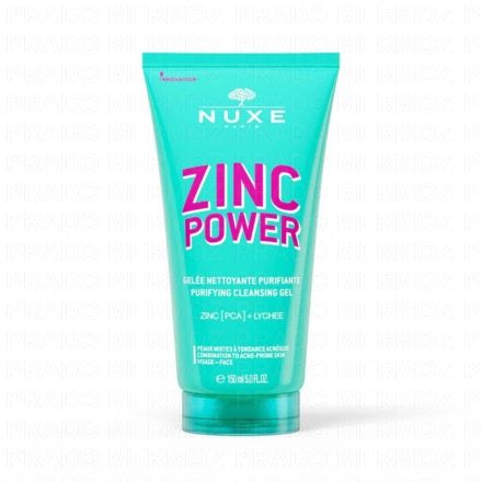 NUXE Zinc Power - Gelée Nettoyante Purifiante 150ml