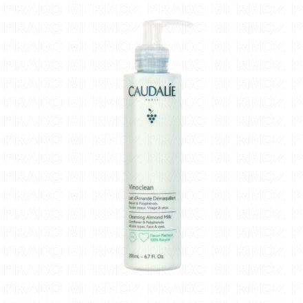 CAUDALIE Vinoclean lait d'amande démaquillant (flacon 200ml)