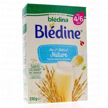 BLEDINA Blédine - Ma 1ère blédine nature dès 4/6 mois 250g