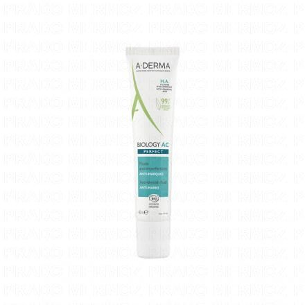 A-DERMA Biology AC Perfect - Fluide anti-imperfections anti-marques bio 40ml