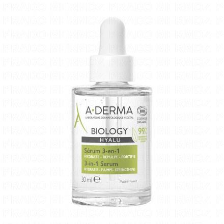 A-DERMA Biology Hyalu - Sérum 3en1 bio 30ml