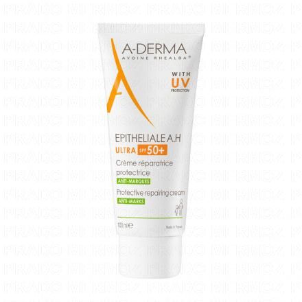 A-DERMA Epitheliale A.H Ultra crème réparatrice protectrice SPF50+ (tube 100ml)