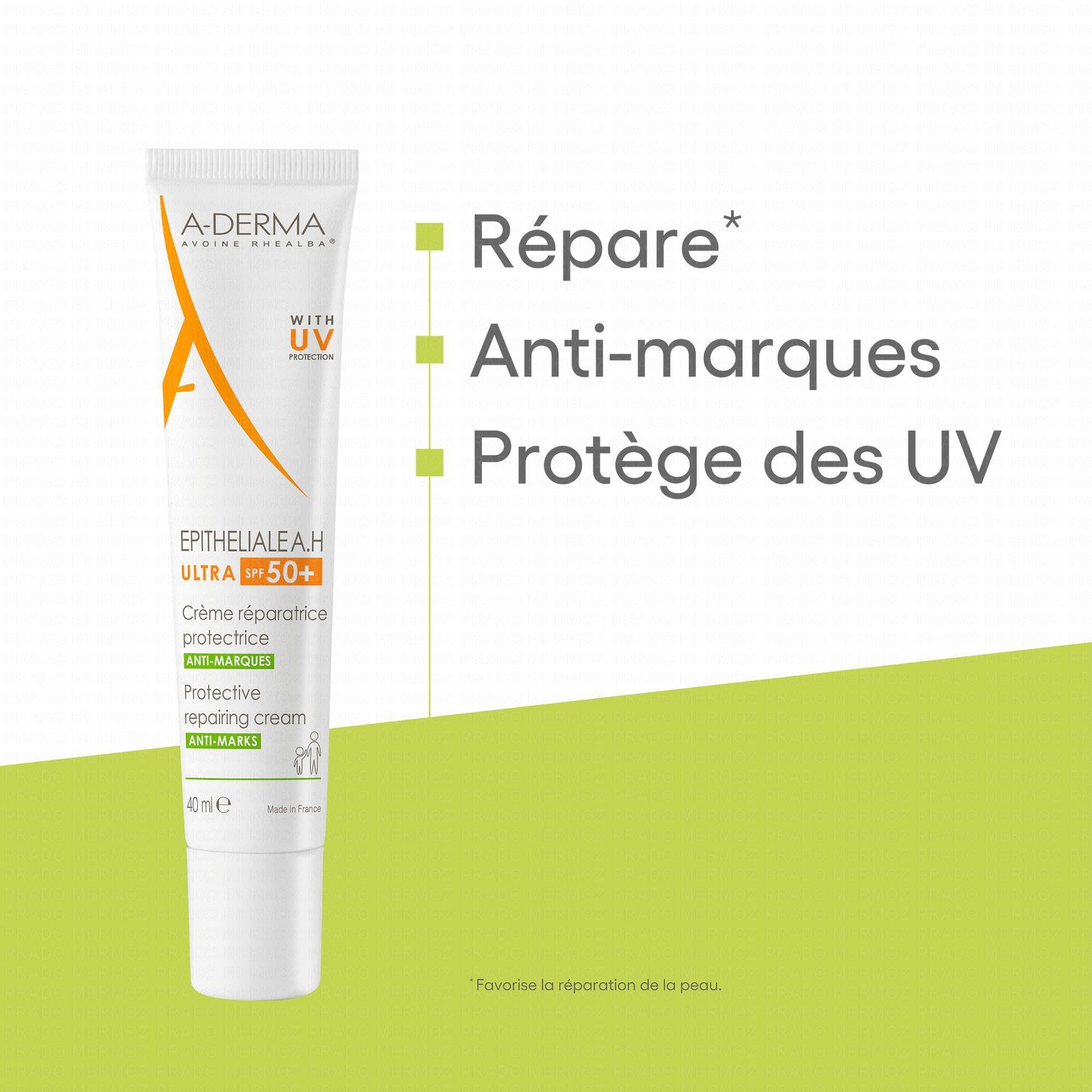 A-Derma Épithéliale AH Ultra Crème Réparatrice Apaisante Tube 100ml