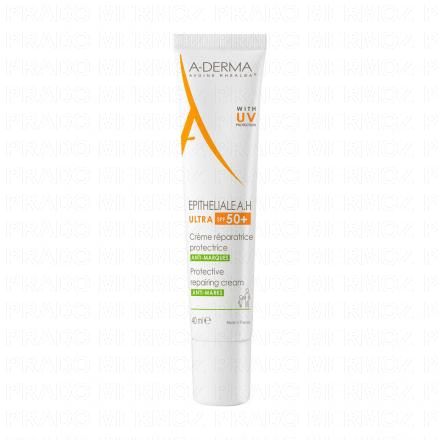 A-DERMA Epitheliale A.H Ultra crème réparatrice protectrice SPF50+ (tube 40ml)