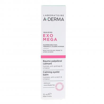 A DERMA Exo Mega Baume Palpébral Calmant 15ml