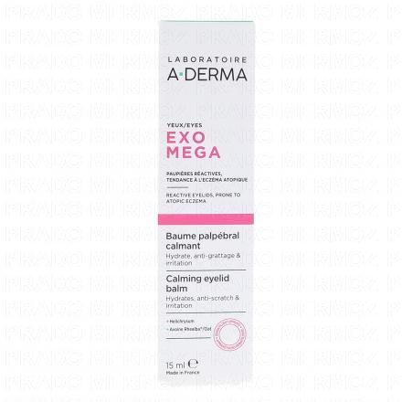 A DERMA Exo Mega Baume Palpébral Calmant 15ml