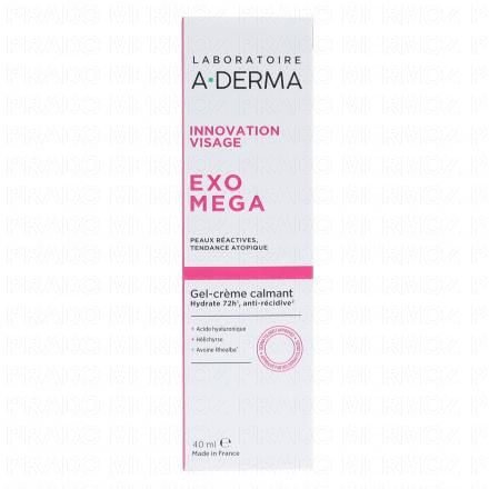 A DERMA Exo Mega Gel Crème Calmant 40ml