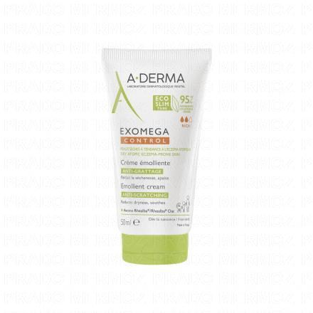 A-DERMA Exomega Control Crème émolliente (tube 50ml)