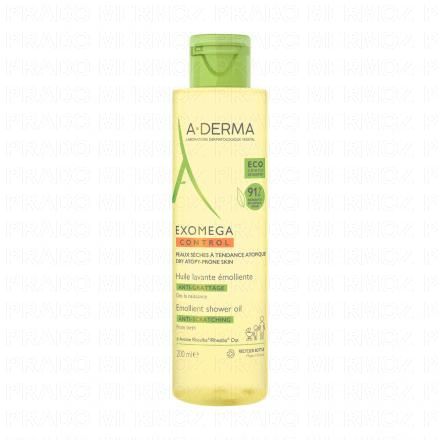 A-DERMA Exomega Control huile lavante émolliente (flacon 200ml)