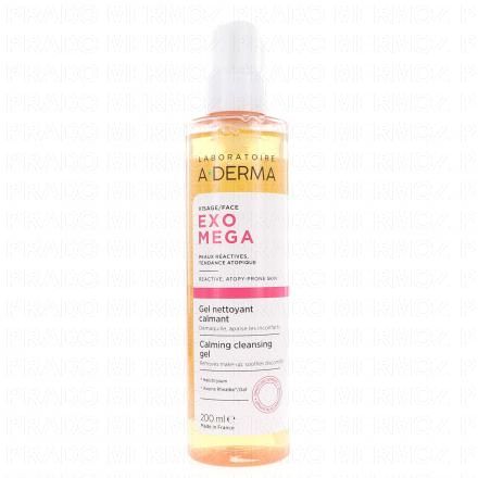 A DERMA Exomega - Gel nettoyant calmant 200ml