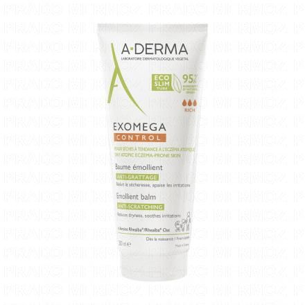 A-DERMA Exomega control baume émollient (tube 200ml)