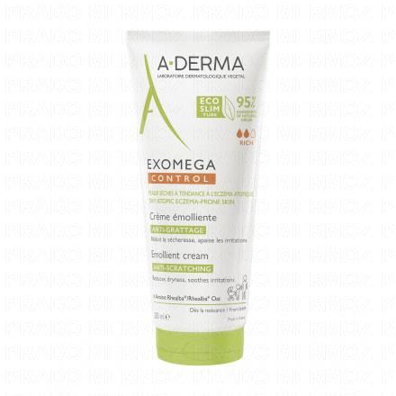 A-DERMA Exomega control crème émolliente tube 200 ml