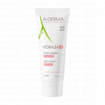 A-DERMA Hydralba UV crème hydratante légère SPF20