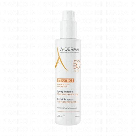 A-DERMA Protect - Spray Solaire Invisible SPF50+ 200ml 2