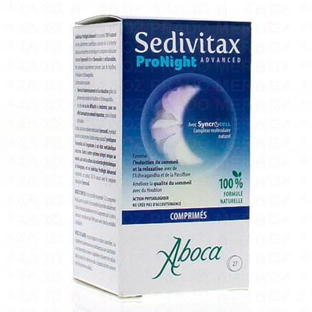 ABOCA Sedivitax - Pronight x27 comprimés