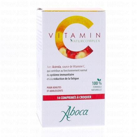 ABOCA Vitamin C Naturcomplex Bio Avec Acerola x14 Comprimés