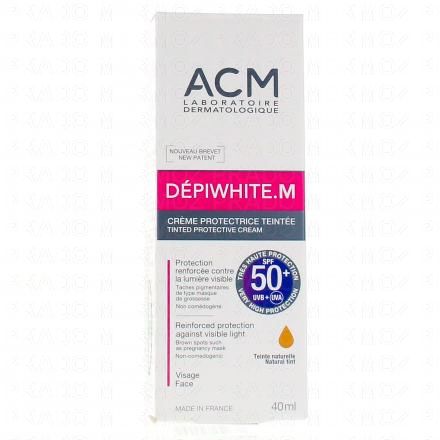 ACM Depiwhite.M - Crème protectrice teintée SPF 50+ tube 40 ml